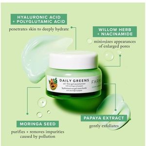 Daily Greens Oil-Free Gel Moisturizer with Moringa and Papaya